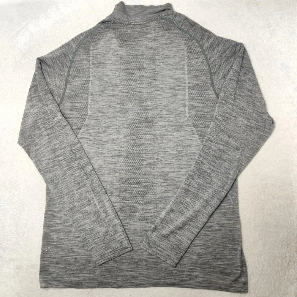 Lululemon Pullover Womens‎ Large Gray Swiftly Tech Quarter Zip Long Sleeve Golf